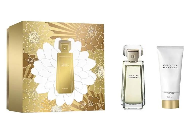 CAROLINA HERRERA TRADICIONAL ESTUCHE EDP 100 ML. + 100 ML. BODY LOTION.