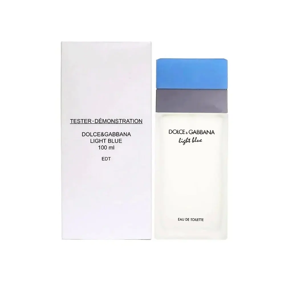 DOLCE GABBANA TESTER LIGHT BLUE 100 ML.