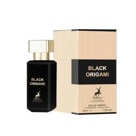 MAISON ALHAMBRA BLACK ORIGAMI EDP 30 ML.