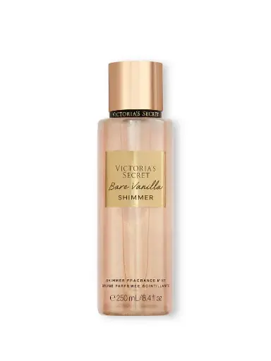 VICTORIA SECRET BARE VANILLA SHIMMER 250 ML.