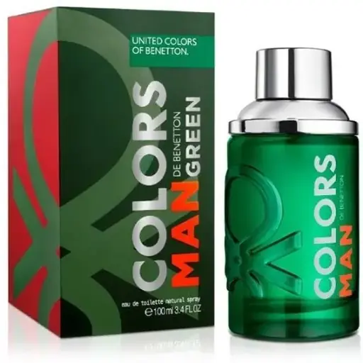 BENETTON COLORS MAN GREEN 100 ML.