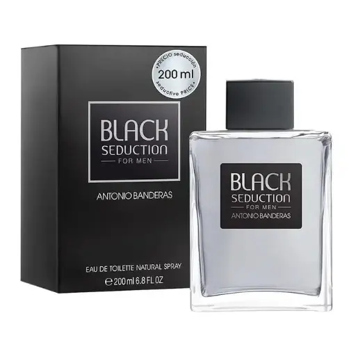 BLACK SEDUCTION 200 ML.