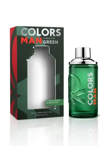 COLORS MAN BENETTON GREEN 200 ML.