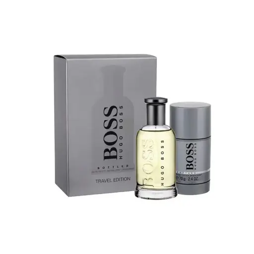 ESTUCHE HUGO BOSS TRAVEL EDITION EDT 100ML+70g STICK DESODORANTE