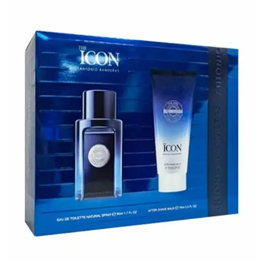 ESTUCHE ICON EDP 50 ML. + 75 ML. AFTER SHAVE