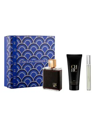 CAROLINA HERRERA ESTUCHE CH EDT 100 ML. + 10 ML. + 100 ML. AFTER SHAVE.