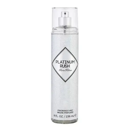 PARIS HILTON BODY MIST PLATINUM RUSH 236 ML.