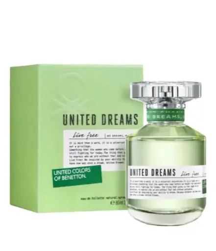 BENETTON LIVE FREE MUJER 80ML